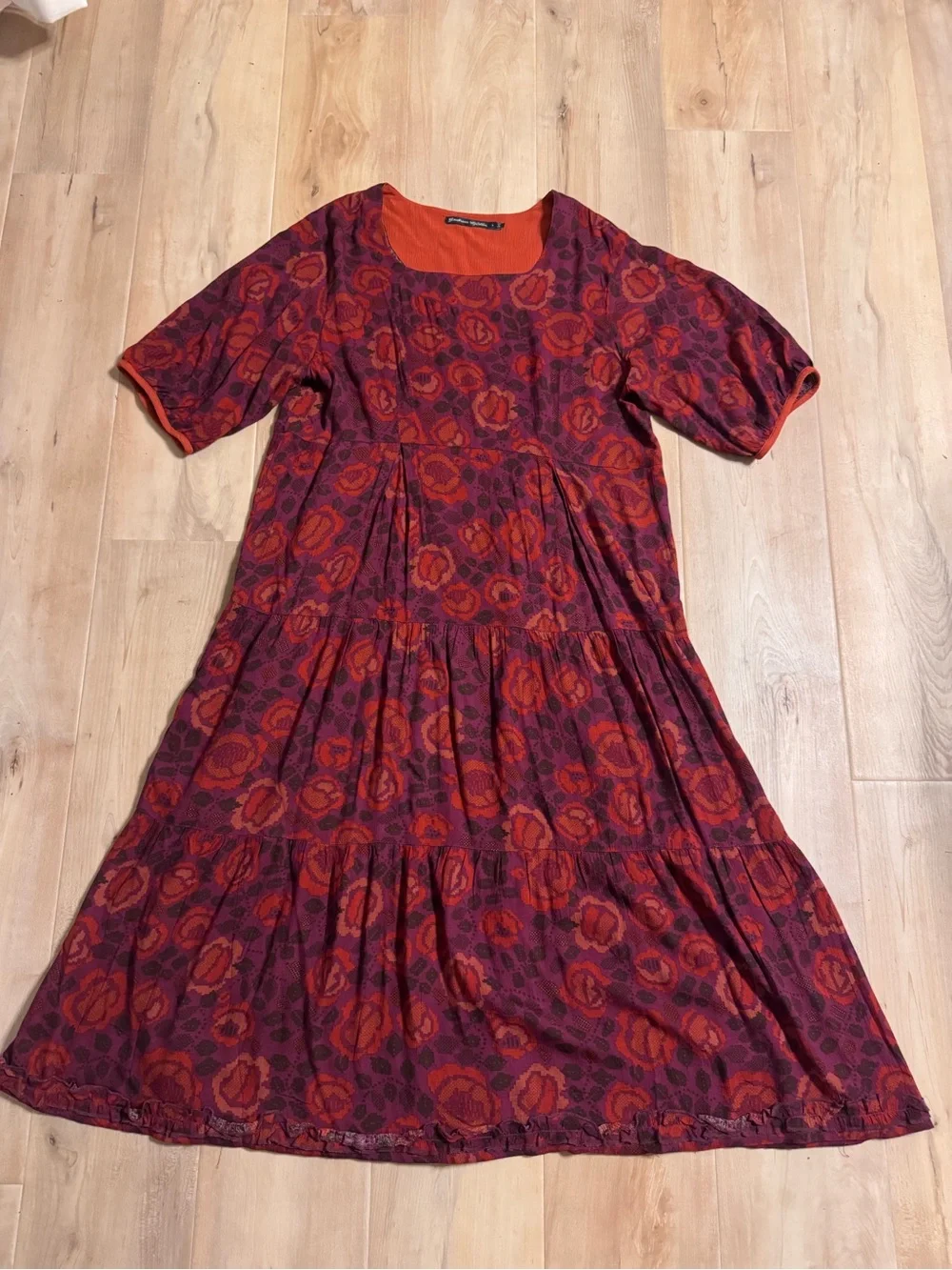 Gudrun Sjoden Kelim Dress Size Large - Picture 3 of 7
